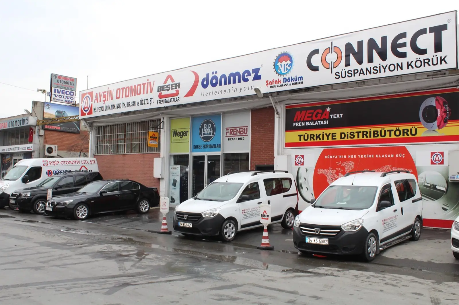Ayşin Otomotiv oto yedek parça deposu